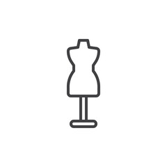 Tailor's Dummy line icon