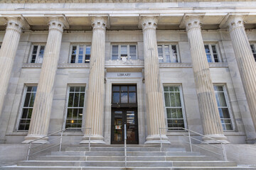 Library in Gettysburg, Pennsylvania, USA