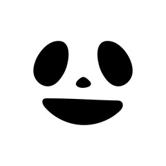 Halloween Face icon vector. Scary face illustration sign. Pumpkin face symbol or logo.