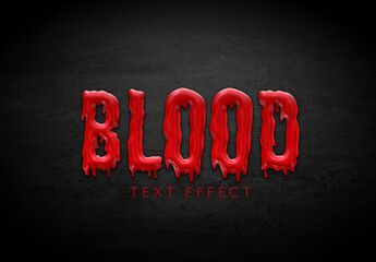 Blood Text Effect
