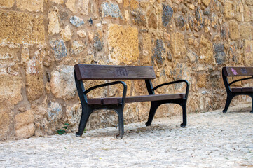  Walking in the historical center in Antequera, Spain