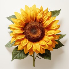 Obraz premium Cartoon Flower, Hd , On White Background 