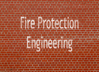 Fototapeta na wymiar Fire Protection Engineering: Designing systems to prevent and manage fires in structur