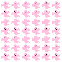 Obraz premium Cute Halloween Kids Pattern Texture Background