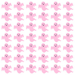 Obraz premium Cute Halloween Kids Pattern Texture Background