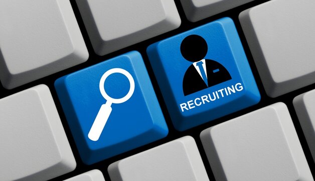 Online Recruiting - Computer Tastatur