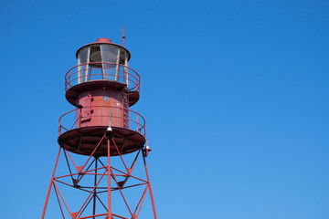 Lightvessel beacon at the former Willemsoord naval base of the Royal Netherlands Navy and museum in...
