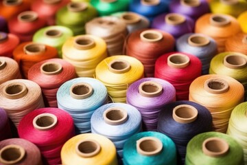 spools of thread for book binding