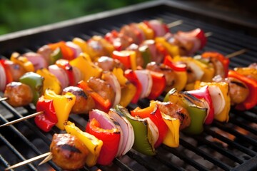 hand grilled sausage and peppers