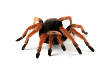 Brachypelma boehmei also known as the Mexican Fireleg, or the Mexican Rustleg Tarantula is a tarantula native to Mexico.