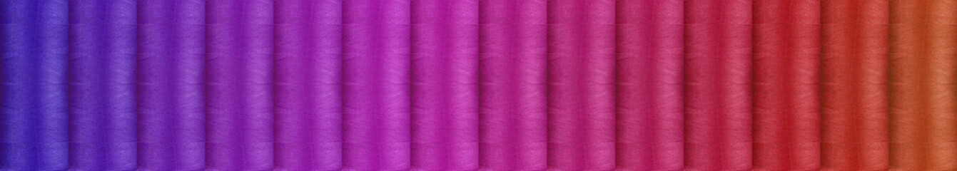 texture of thread for sewing in different colors