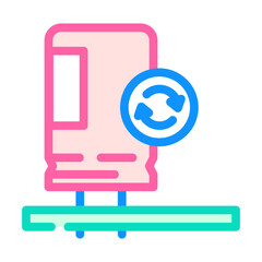 capacitor soldering electronics color icon vector. capacitor soldering electronics sign. isolated symbol illustration
