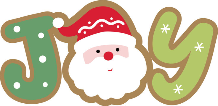 gingerbread joy text