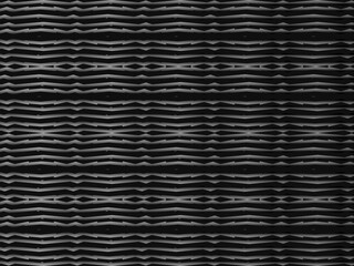 Abstract 3d texture vector black modern pattern background, grunge surface illustration wallpaper.