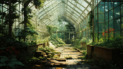Long greenhouse