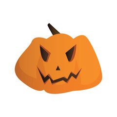 Vector illustration of pumpkin for Halloween