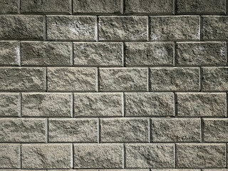 ancient sandstone brick wall
