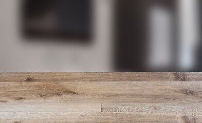 Modern bathroom including bath and sink. 3D rendering.. Mockup.   Empty paintings, Background with empty wooden table. Flooring.