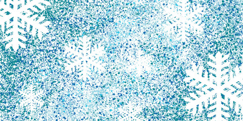Abstract colorful background snowflake 