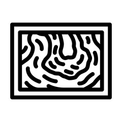 hydrogeological maps hydrogeologist line icon vector. hydrogeological maps hydrogeologist sign. isolated contour symbol black illustration