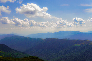 landscape with clouds