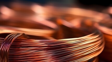 Copper wire cable, raw material energy industry