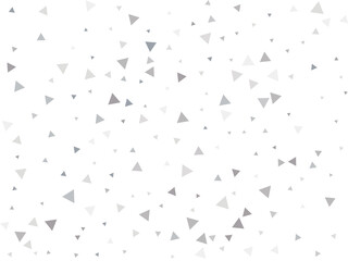 Gender Neutral Silver Triangular Confetti