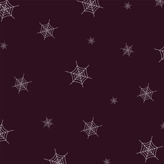 Halloween seamless pattern. Halloween seamless Spider web pattern. Seamless Halloween Pattern with Spider web. Scary and funny vector pattern. Happy Halloween October 31st, Jack-O-Lantern.