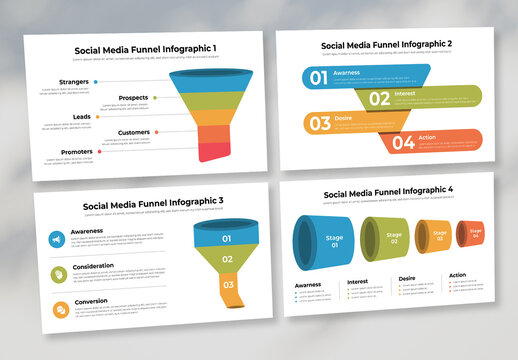 Social Media Funnel Infographic