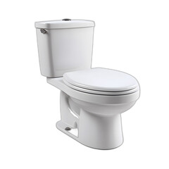 Toilet isolated on transparent or white background