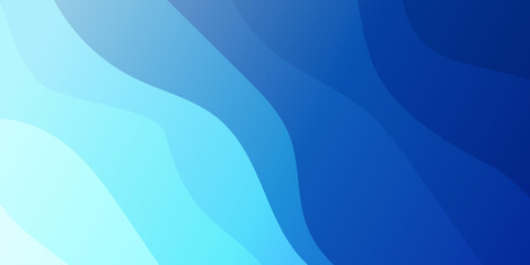 Abstract blue wavy background, Blue background