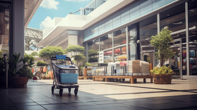 shopping in the city
