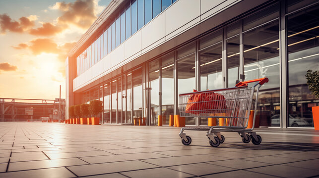 Cart at Shopping Mall