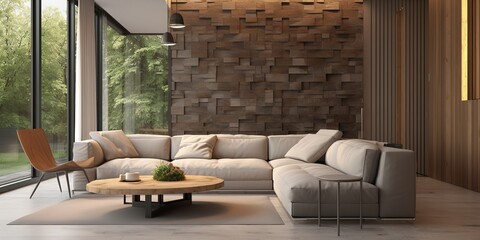 Aesthetic, simple, luxurious sofa