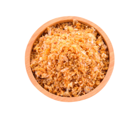 Garlic fried on transparent png