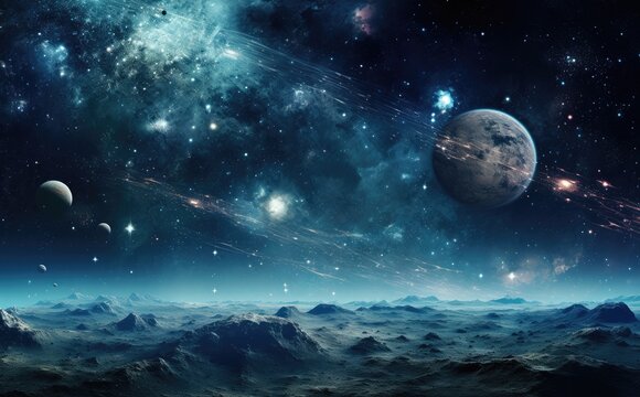 Space background wallpaper © OhmVorakorn