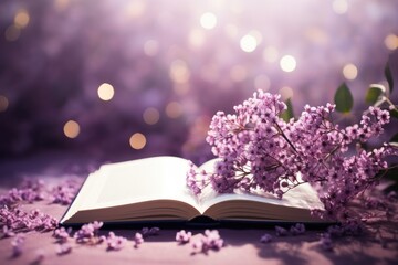 Inspirational patient journaling epilepsy journey background with empty space for text 