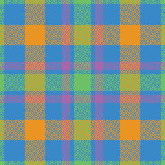 Plaid check pattern. Seamless fabric texture. Tartan textile print.