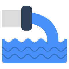 Premium download icon of wastewater