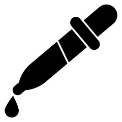 A unique design icon of dropper