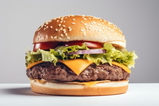 Plain Hamburger Images – Browse 2,591 Stock Photos, Vectors, and Video