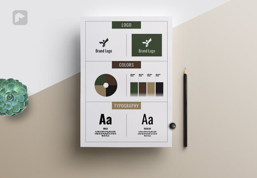 Branding Identity Kit Design Layout