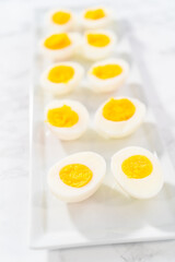 Hard boiled eggs