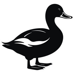 Duck Icon Illustration in Trendy Flat Isolated on White Background. SVG Vector