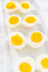 Hard boiled eggs