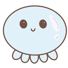 Under the sea there are bunches of cute sea life