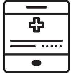 Obraz premium Medical App