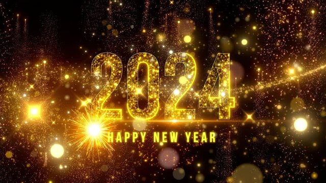 happy new year eve 2024 celebration video