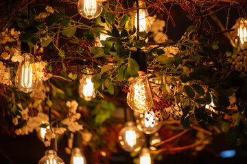 retro bulb hanging decoration