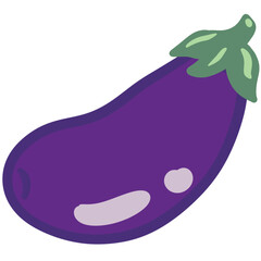 Cute fruits and vegetables 